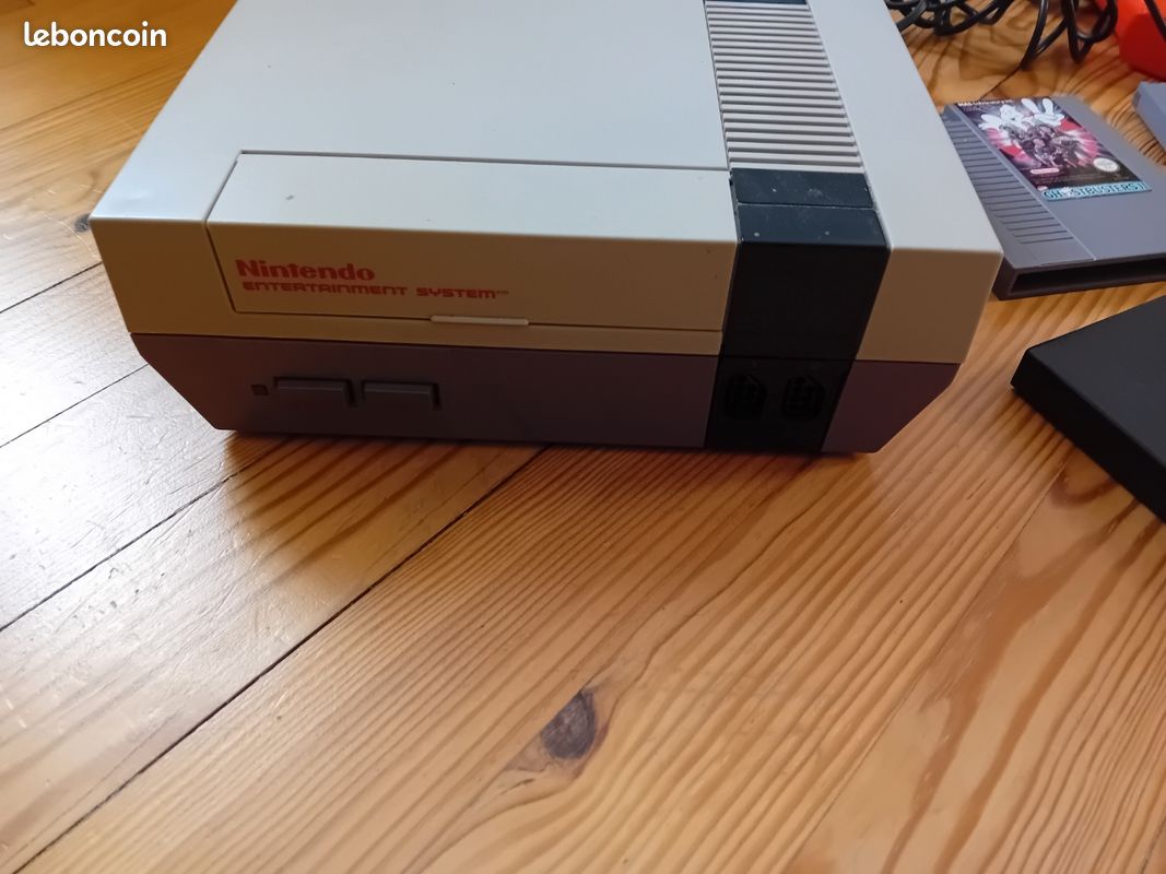 🎮 Console Nintendo NES + manette, Zapper et 3 jeux (Mario, Ghostbusters II, Godzilla) (image 2)