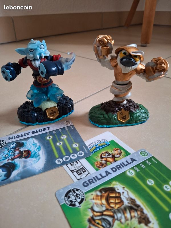 Skylanders Swap Force – Wii – Jeu Complet + Portail + 10 Figurines – PAL/VF