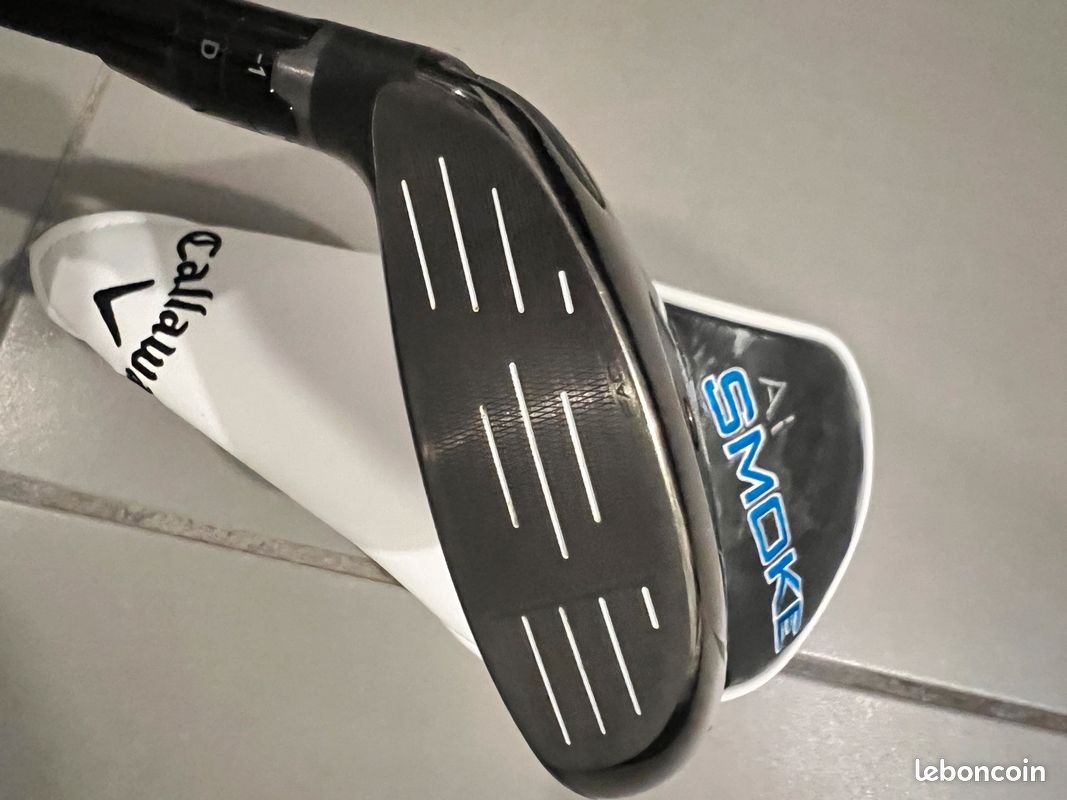 Bois De Parcours Callaway Paradym Ai Smoke Triple Diamond 15° - Rigide Kai'li White 60 - Très Bon état