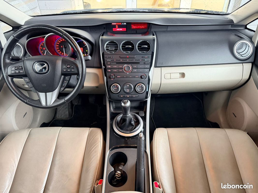 Mazda CX-7 2.2 Performance 172 Radar AV AR / Sièges électrique / Regul / Clim / Bluetooth / Cuir / ..... (image 5)