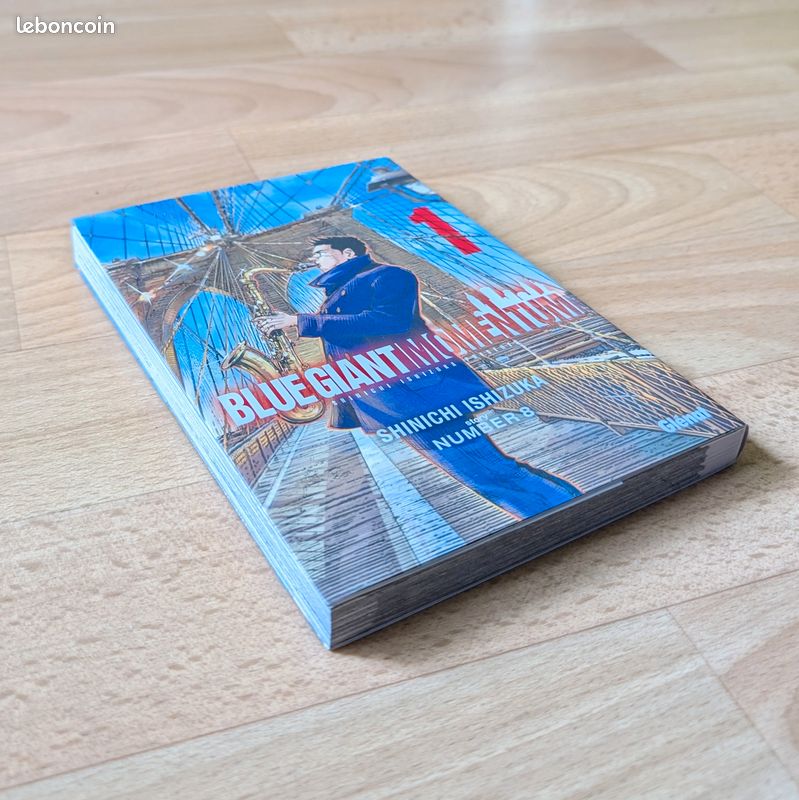 Manga Blue Giant Momentum Tome 1, Comme neuf (image 4)
