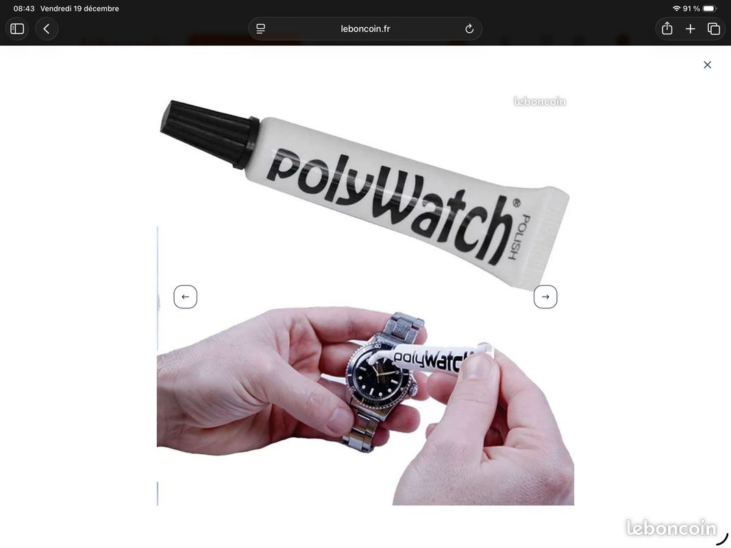 Lot de 4 tubes de polywatch (image 1)
