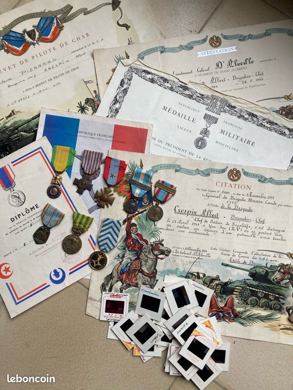 Grouping Indochine Spahis - Militaria (image 1)