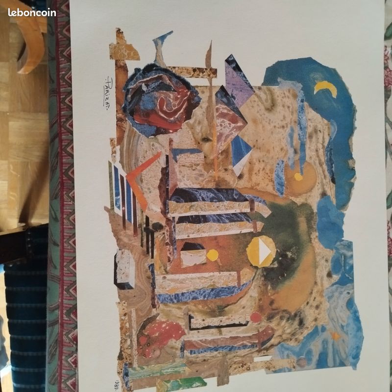 Lot 6 aquarelles originales "paysages de provence"signées Bruno Parizat 33x51cm (image 17)