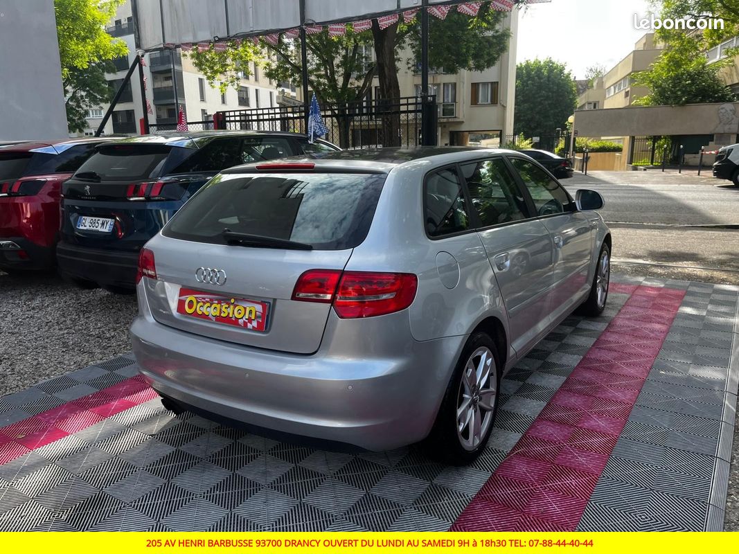 AUDI A3 SPORTBACK 2.0 TFSI 200 Quattro Ambition S tronic BOITE AUTOMATIQUE (image 7)