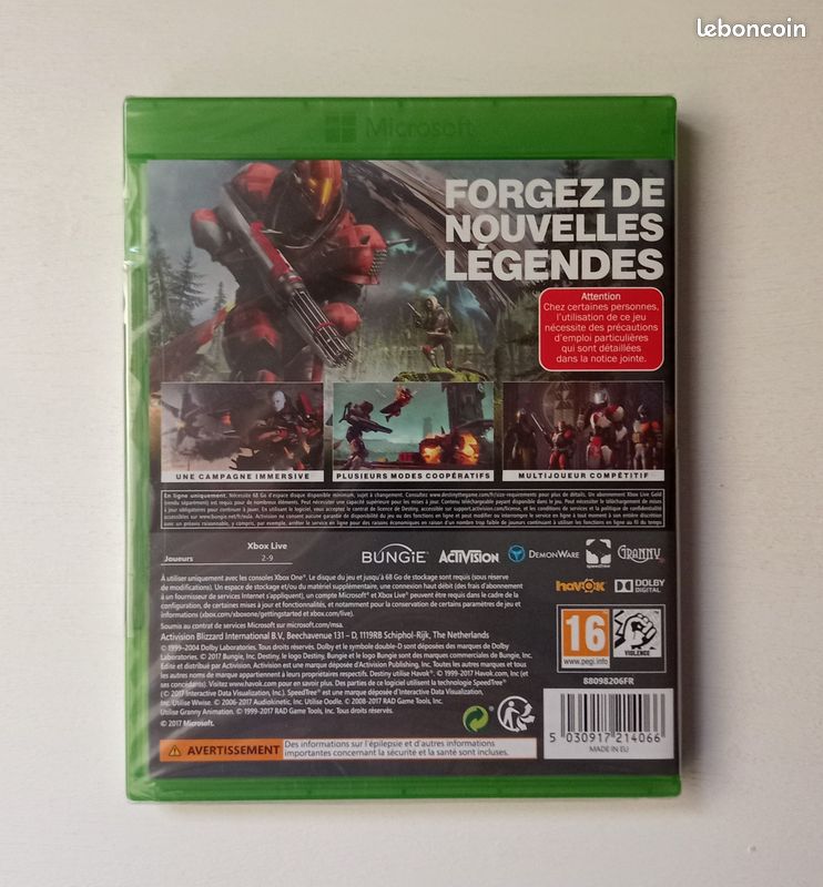 Destiny 2 sur XBOX ONE - Neuf / VF (image 2)