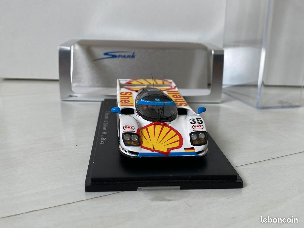 Spark Dauer Porsche LM 1994 – Miniature 1/18 Résine Blanche – Modèle 18S035