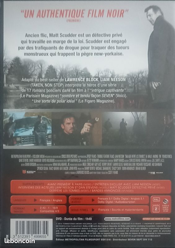 Dvd . Balade entre les tombes .vf (image 2)