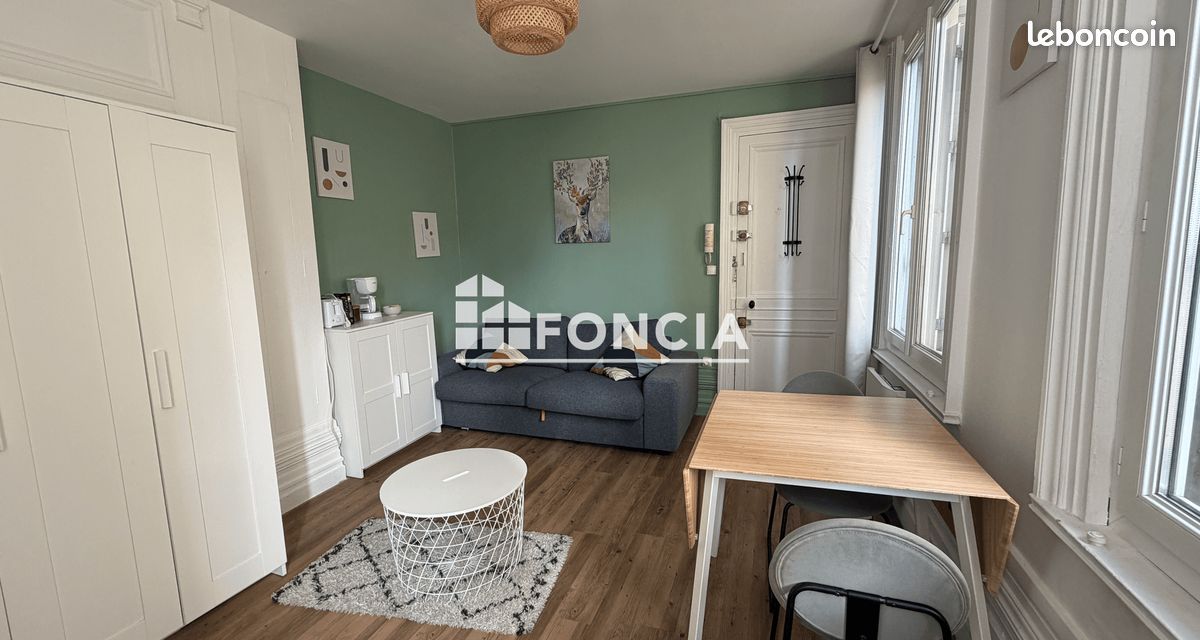 Appartement 1 pièce 19 m² · à Rouen · 19 m² · 580 €/mois