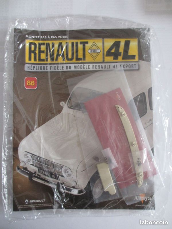Altaya : Montez pas à pas votre Renault 4L - Mini PDLV