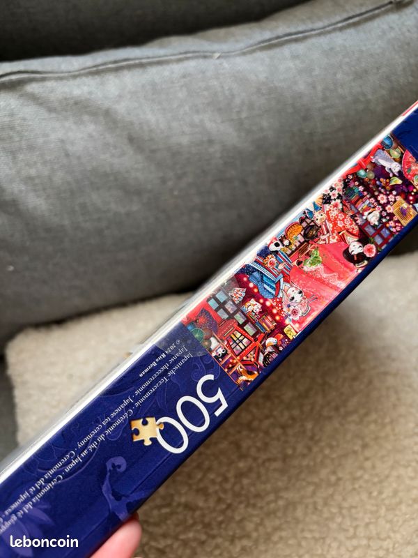 Puzzle 500 pièces chats japon (image 6)