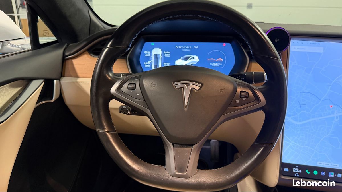 TESLA MODEL-S 560ch RAVEN 100KWH - DUAL-MOTOR 4WD - LONG RANGE - SOH 89% - ENTRETIEN TESLA - GARANTIE TESLA 2028 (image 12)