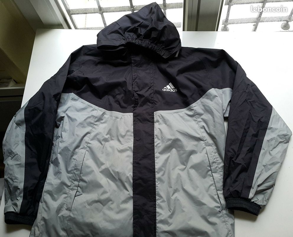 Imperméable Coupe Vent enroulable style K-Way ADIDAS 12 ans (image 1)