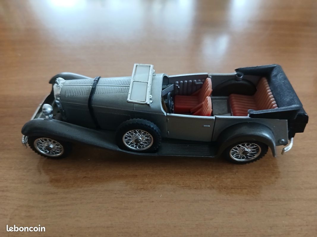 b AGE D'OR SOLIDO MADE IN FRANCE 1966 MERCEDES-BENZ SS 1928 TORPEDO #137b IN BOX