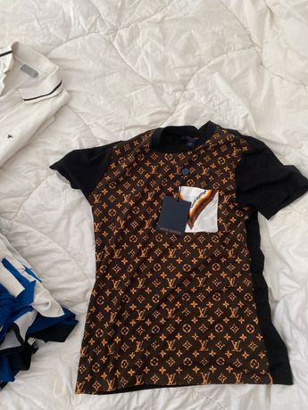 ≥ Lv Louis Vuitton monogram t shirt maat S/M — T-shirts — Marktplaats
