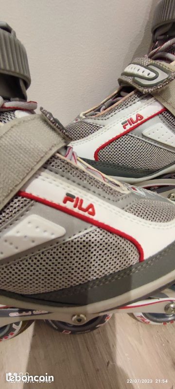 Rollers Mixte FILA + protections (image 2)