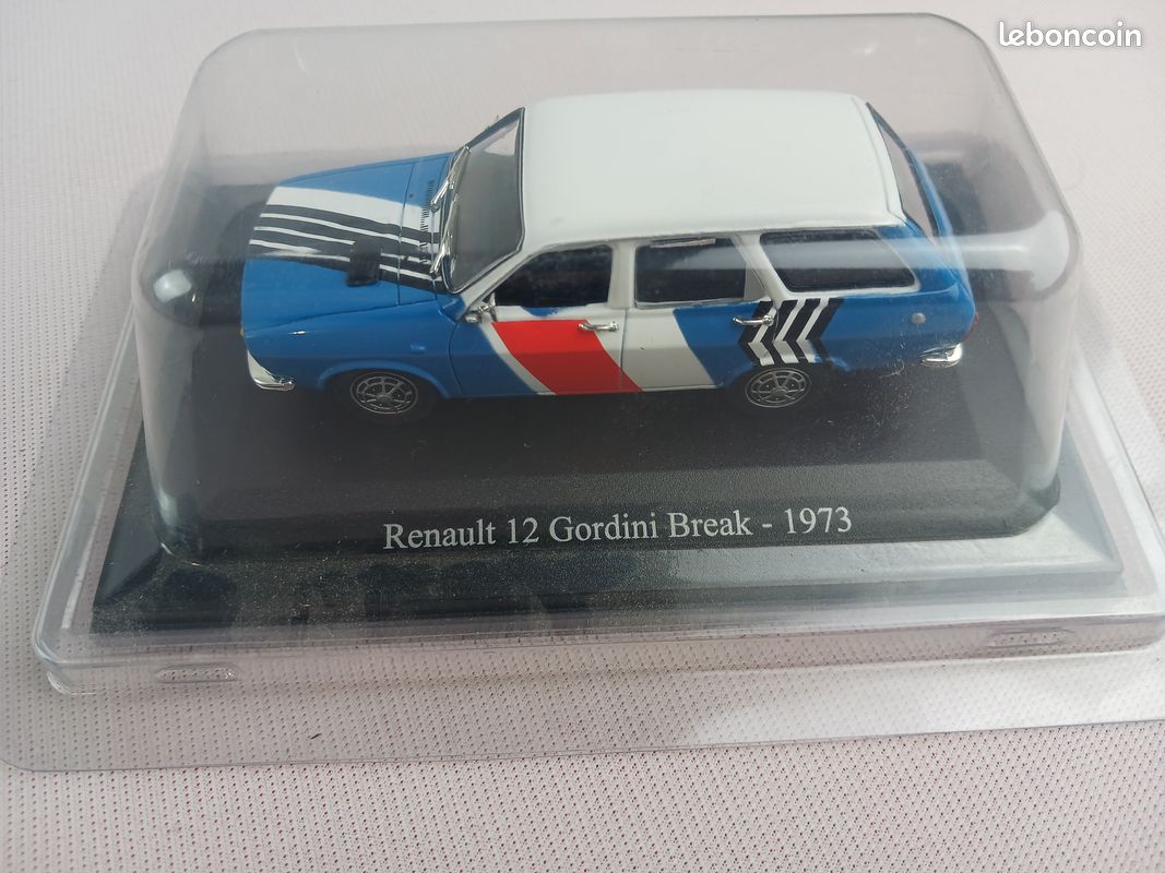 Renault 12 Gordini coupé 1972 N°2 1/43 Eligor Neuve en boite