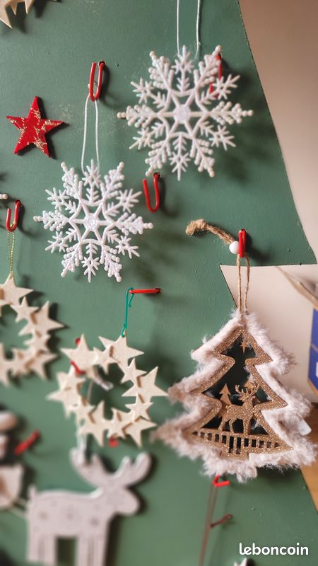 Ancienne Poupée De Noël URSS – Coton – Décoration Vintage Pour Sapin