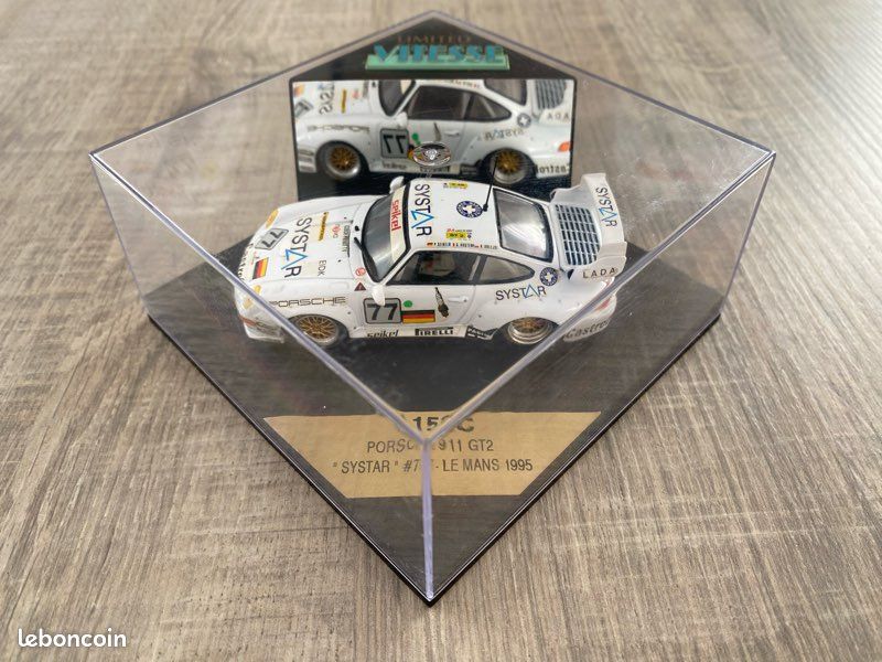 VITESSE MODELS Limited Edition 1/43 SCALE Porsche GT2 Chereau #77 Le