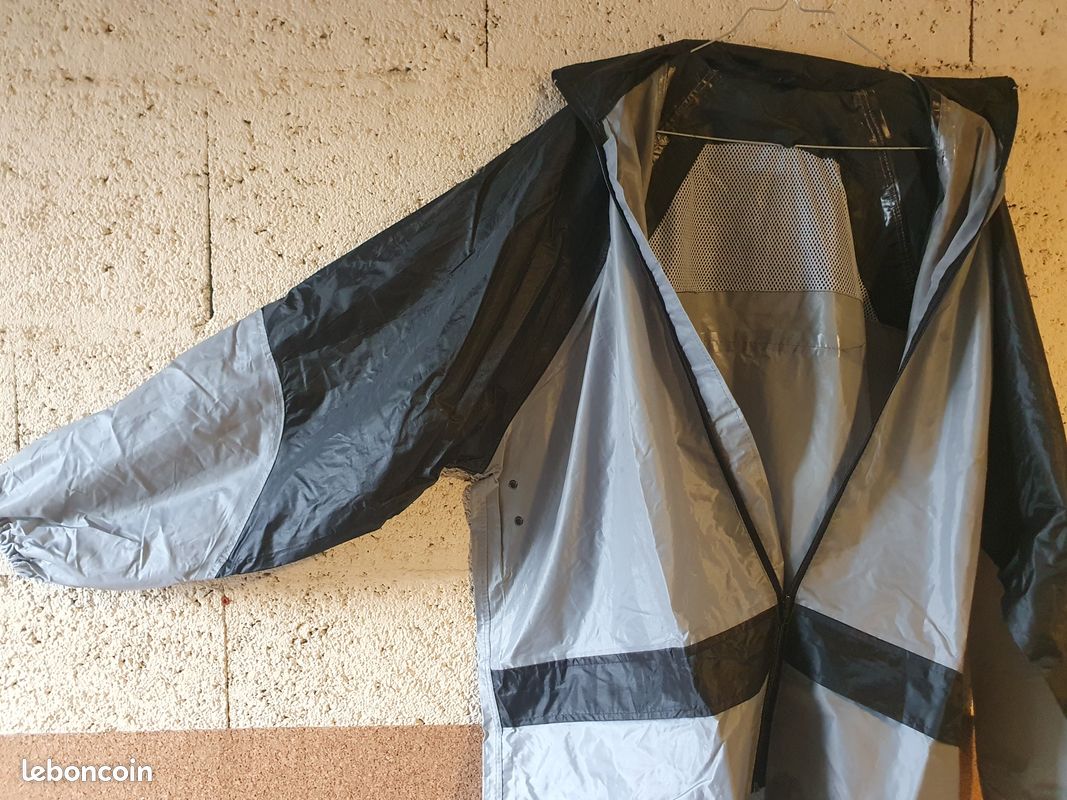 Veste de pluie noir/gris (image 2)