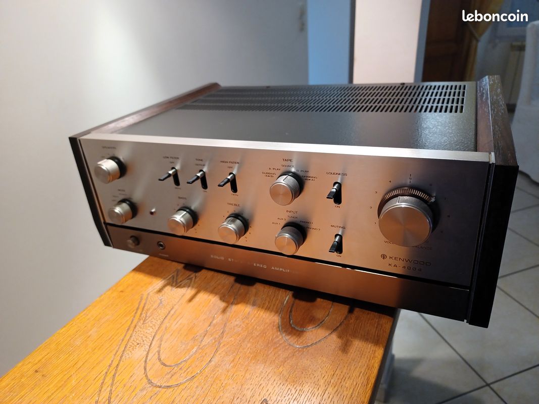Amplificateur Intégré Kenwood KA-300 – Vintage – Récapé – Occasion