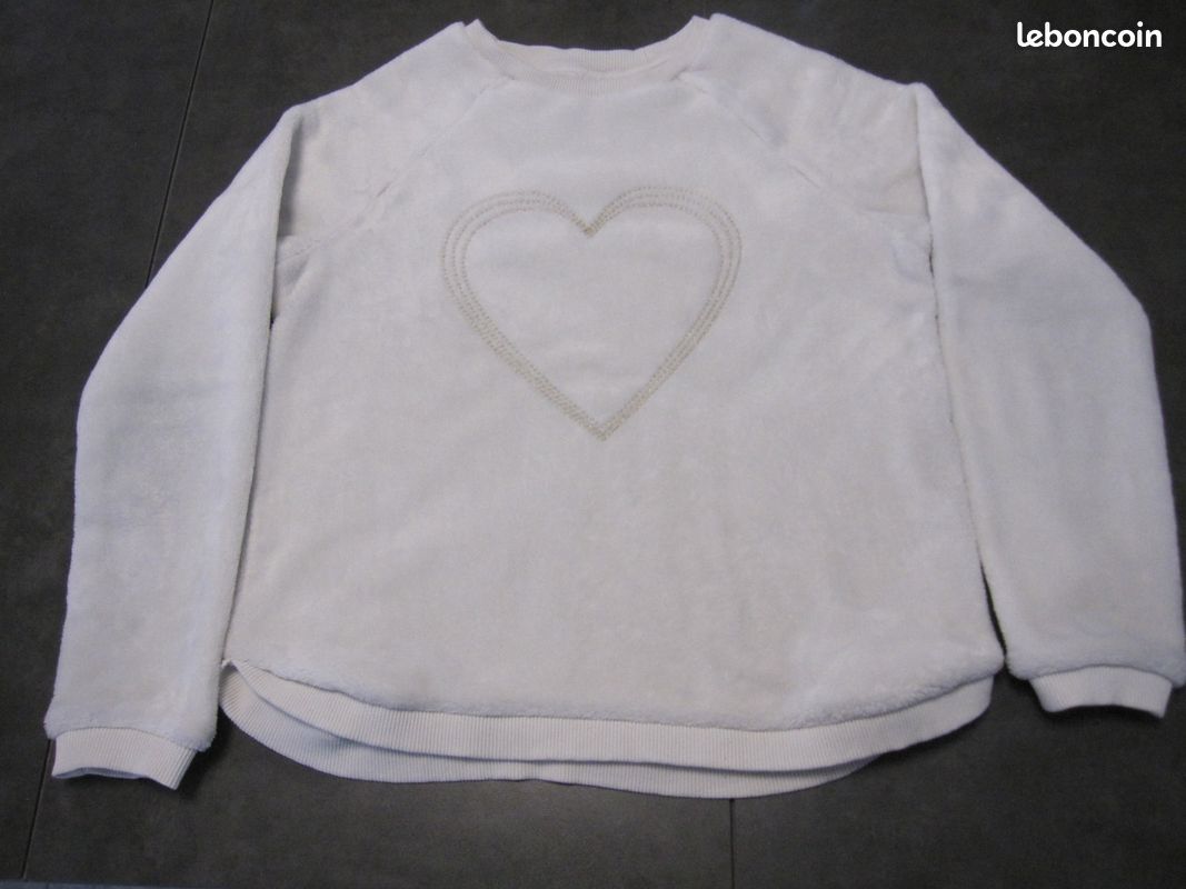 Pull doux chaud fille okaidi 12 ans (image 1)