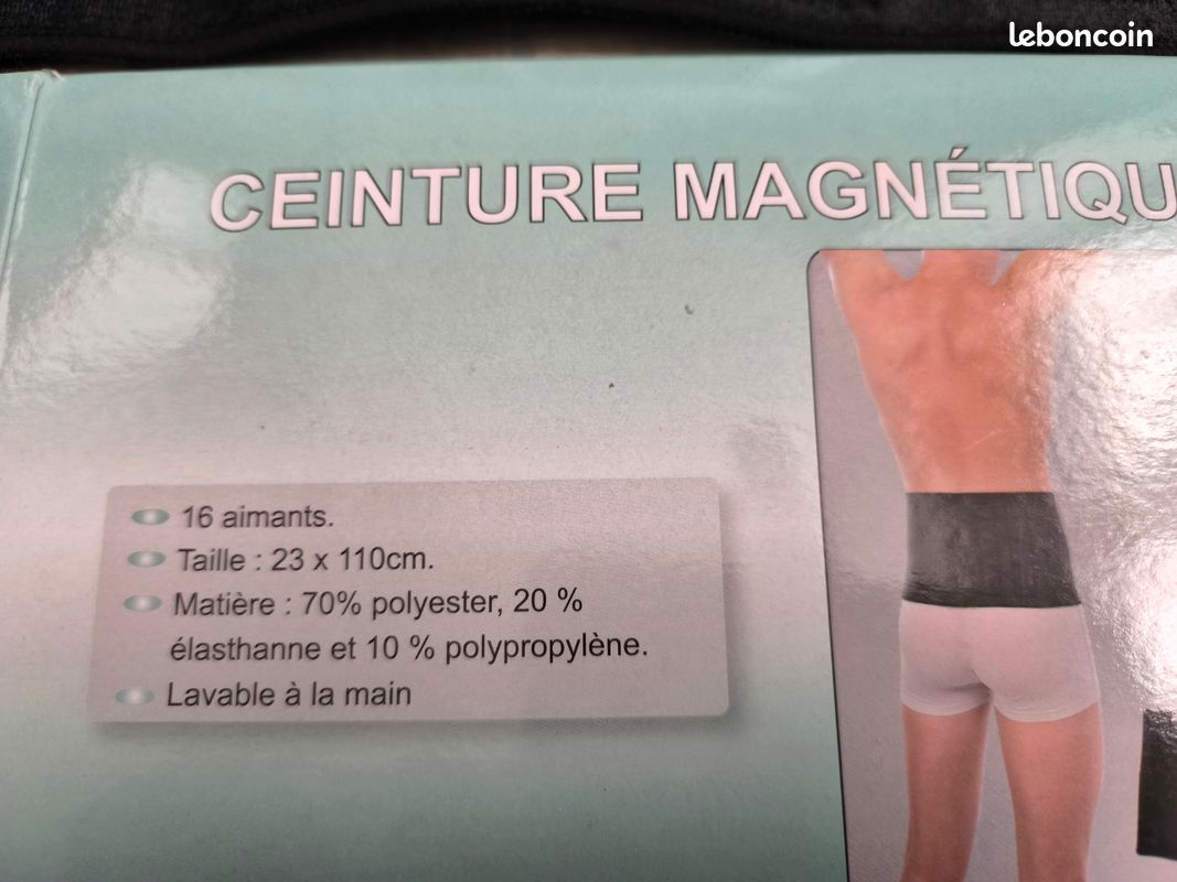 Ceinture magnétique état neuf (image 1)