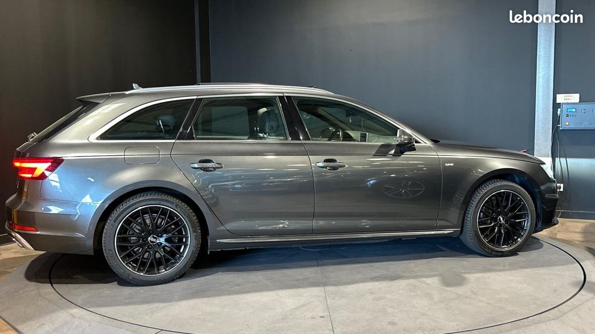 Audi A4 Avant 150 S tronic 7 S line Gris Daytona (image 4)