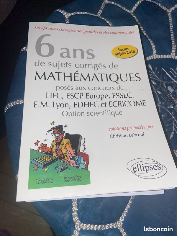 Livre maths grandes écoles commerciales (image 2)