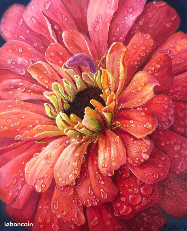 Tableau Fleur (image 1)