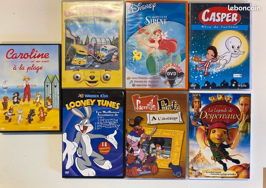 Dvd dessins animés enfants (image 1)