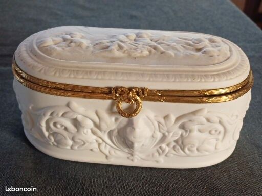 JL Coquet Lot De 2 Coquetiers Magnétiques Porcelaine De Limoges (occasion)
