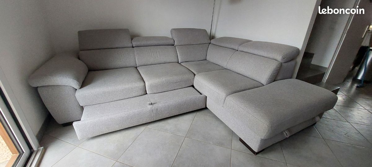 Canapé d'angle convertible poltron et sofa (image 3)