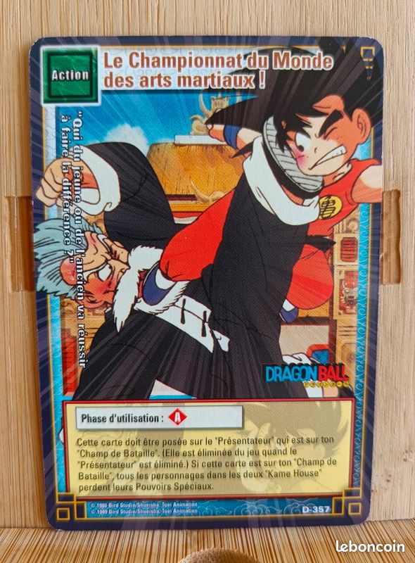 Carte dragon ball JCC D-357 (image 1)