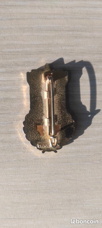 insigne métallique 39° Régiment d'Infanterie Drago Noisiel drakkar
