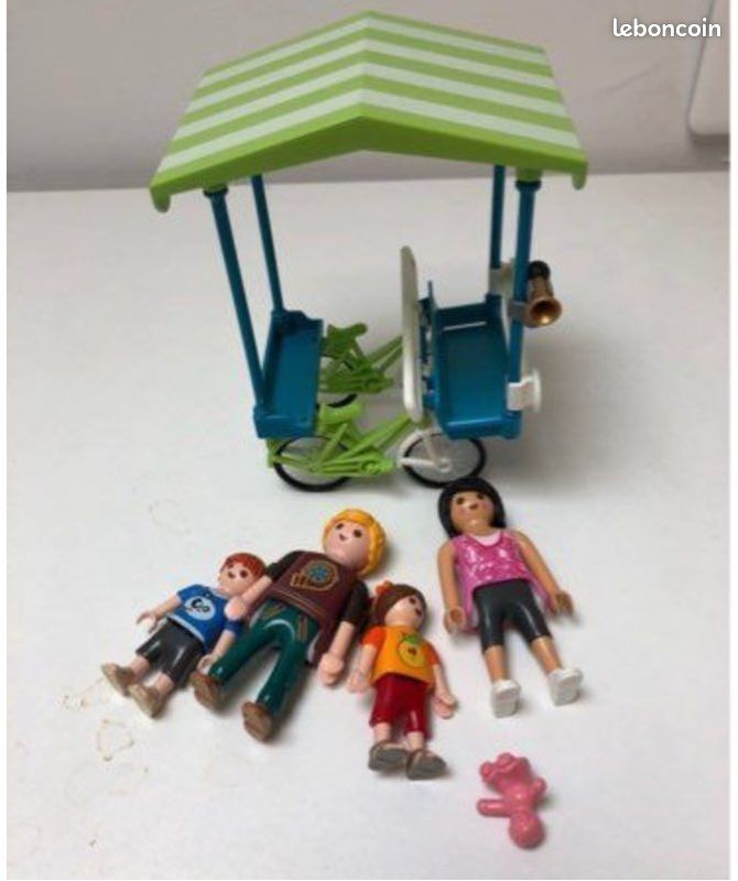 Playmobil Junior PLAYMOBIL 70093 Familien Fahrrad Tandem Family