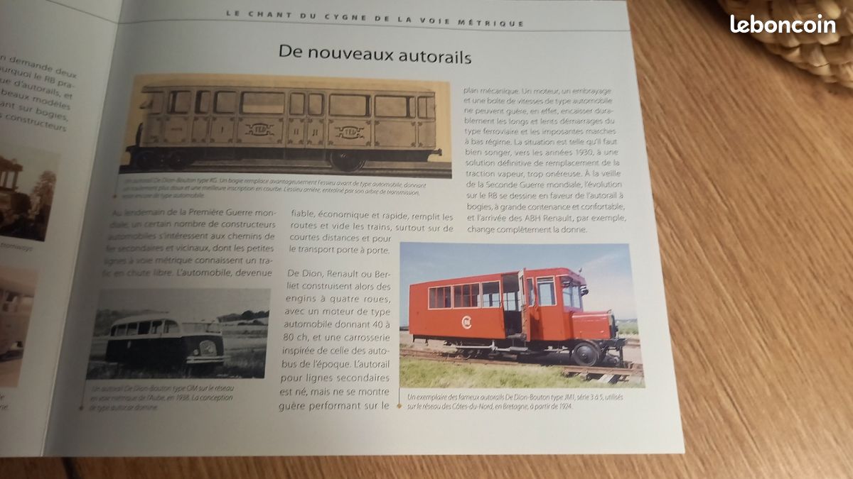 Hors Série – Les autorails De Dion-Bouton OC1 – Chemin de Fer de la Baie de Saint-Brieuc