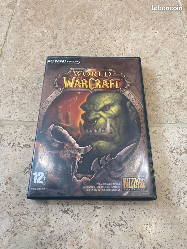 Lot De Jeux PC MMO – World Of Warcraft, Guild Wars, En Très Bon état