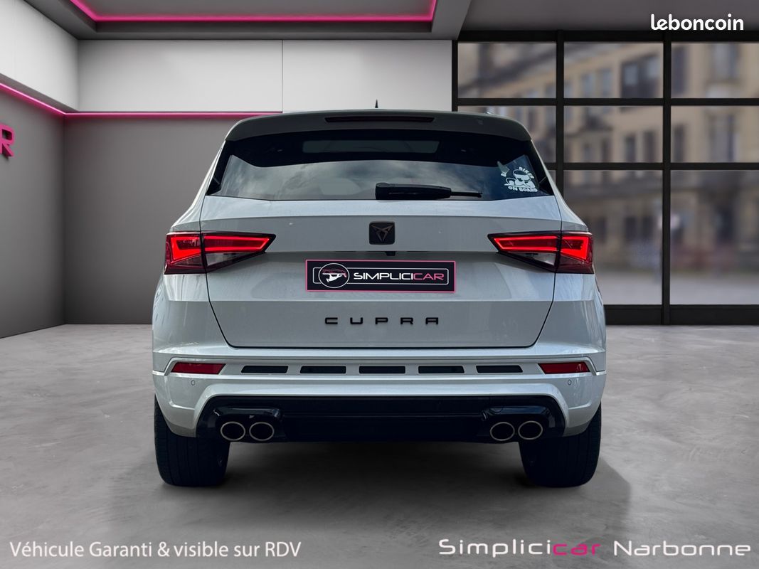 SEAT ATECA CUPRA 2.0 TSI 300ch DSG7 4Drive Garantie 12 mois Toit ouvrant Beats Audio (image 8)