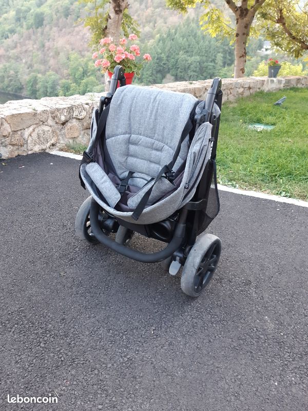 Poussette polyvalente JOIE Litetrax 4-Gris (image 1)
