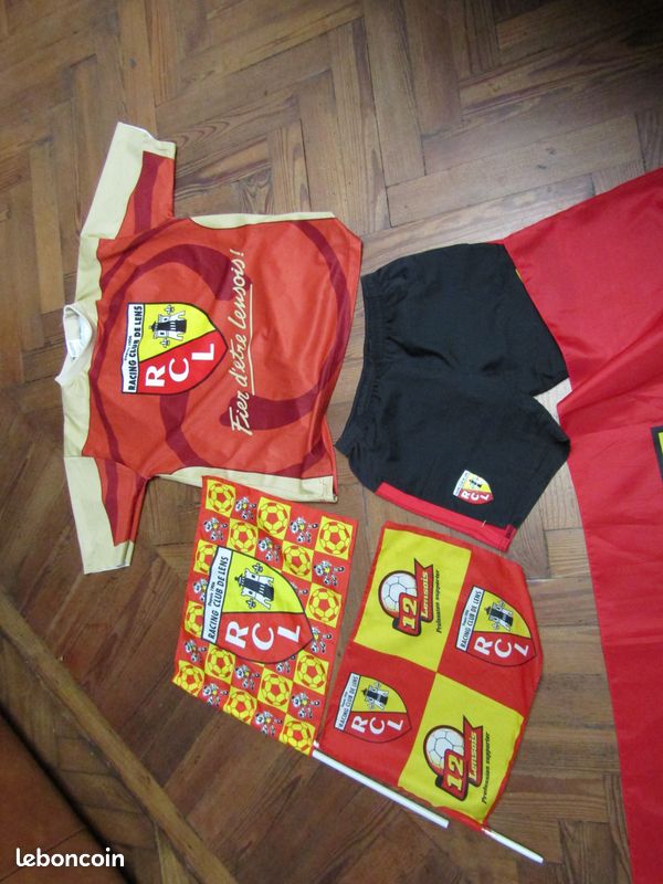 NO MAILLOT FOOTBALL RC LENS LA LEGENDE SANG OR BOLLAERT NO MAILLOT FOOTBALL RC LENS LA LEGENDE SANG OR BOLLAERT