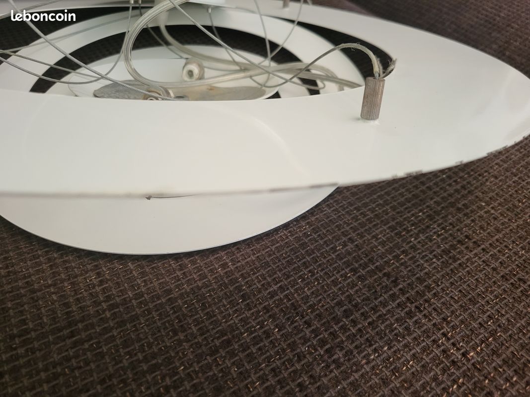 Lustre moderne blanc (image 3)