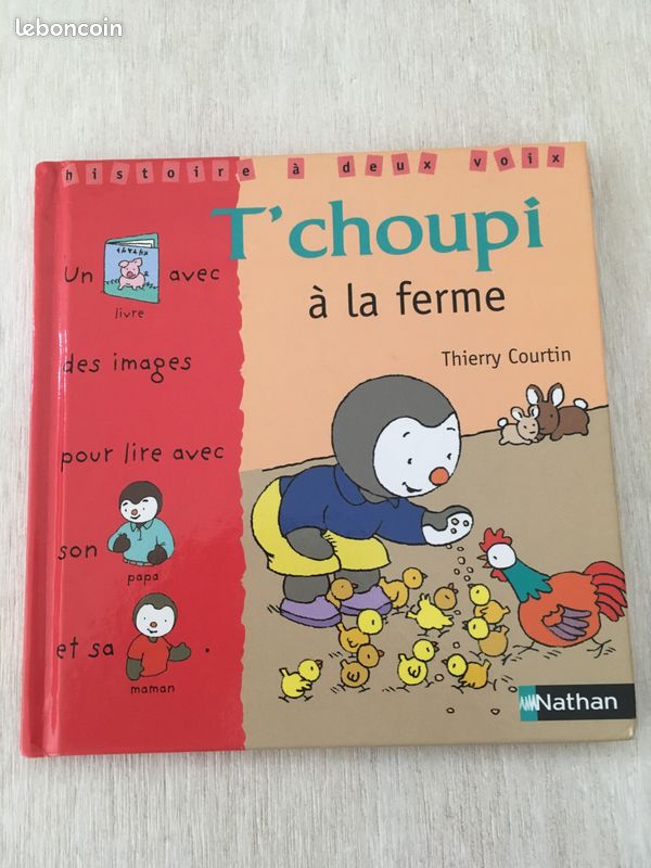 T'choupi à la ferme livre bébé (image 1)