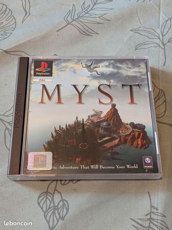 Myst Sur PS1 – Version Française, Loose, état Correct – Sony PlayStation 1