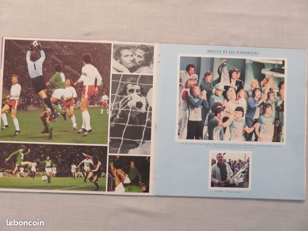 Vinyle "Allez les verts" A.S Saint-Etienne (image 2)