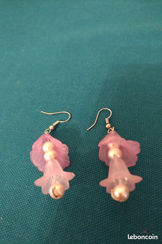 Boucles d'oreille artisanales (image 3)
