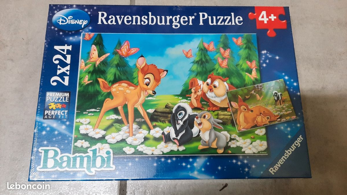Puzzle 2×24 pièces neuf (image 1)