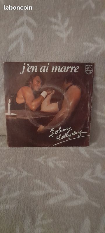 Vinyle johnny hallyday 45tours (image 2)
