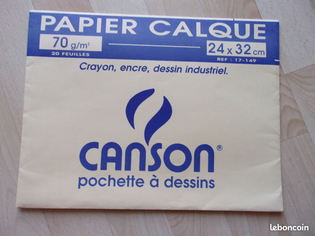 Bureau Vallée Feuille Canson 24x32 Canson Couleurs Vives Pochette