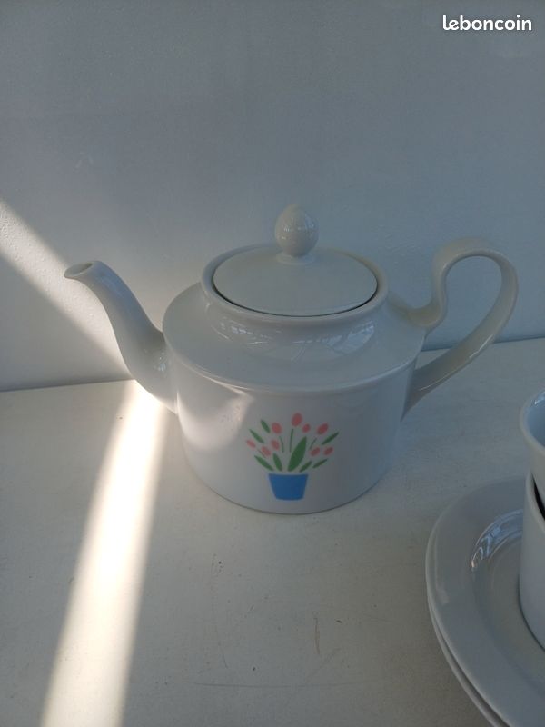 Service théière avec tasses (image 2)